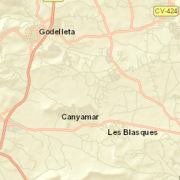 Turís Street Map