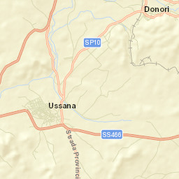 Donorì Street Map