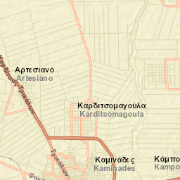 Artesianó Street Map