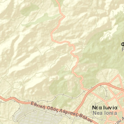 Néa Ionía Street Map