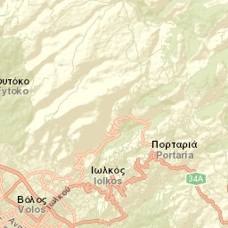 Portariá Street Map