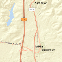 Savaştepe Street Map
