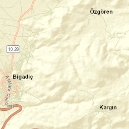 Bigadiç Street Map