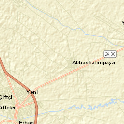 Çifteler Street Map