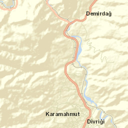 Divriği Street Map
