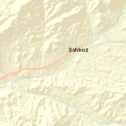 Shahbuz Rayon Street Map