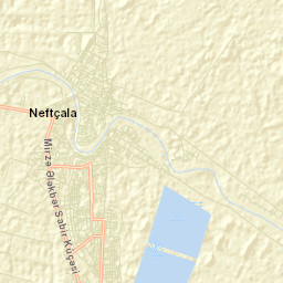 Neftçala Street Map