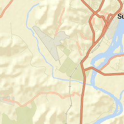 Sunch’ŏn Street Map