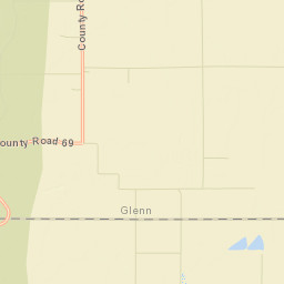 Afton California Street Map