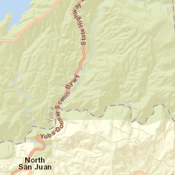 North San Juan California Street Map