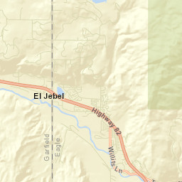 Leon Colorado Street Map