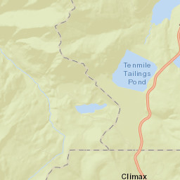 Kokomo Colorado Street Map