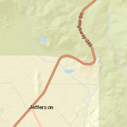 Jefferson Colorado Street Map