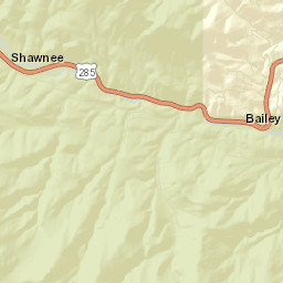 Shawnee Colorado Street Map