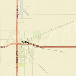 Colby Street Map