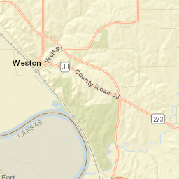 18895 County Road H, Weston, MO 64098 Street Map