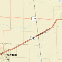 Vandalia Street Map