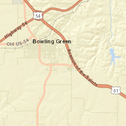 Pike County Street Map