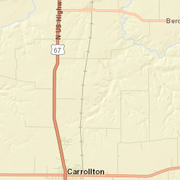 Greene County Street Map