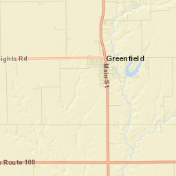 Greenfield Street Map
