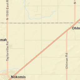 Nokomis Street Map