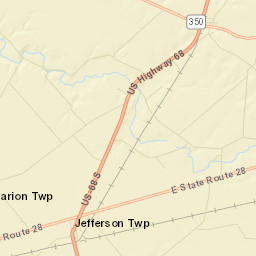 Midland Ohio Street Map