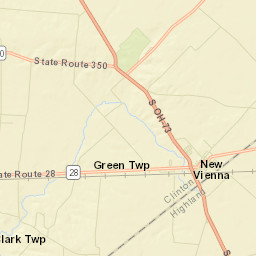 Wallopsburg Ohio Street Map