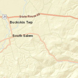 South Salem Ohio Street Map