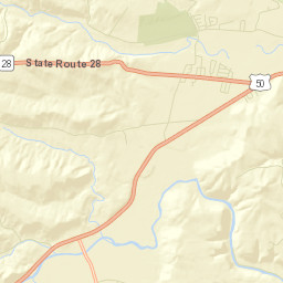Sulphur Lick Ohio Street Map