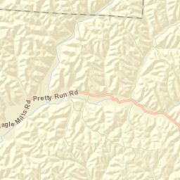 Eagle Mills Ohio Street Map