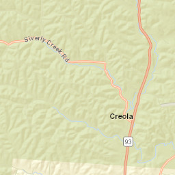 Siverly Ohio Street Map