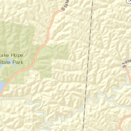 Hope Ohio Street Map