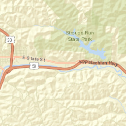 Longview Heights Ohio Street Map