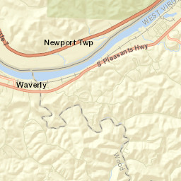 Lower Newport Ohio Street Map