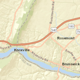 Brunswick Street Map