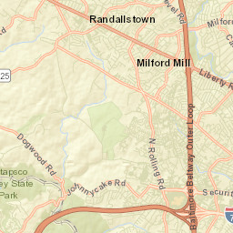 Randallstown Street Map
