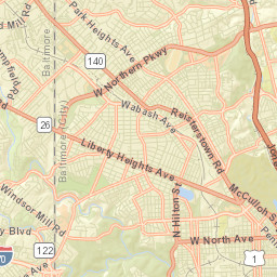 Arlington Street Map