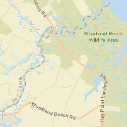 Taylors Gut Landing Delaware Street Map