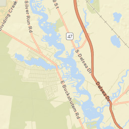 Laurel Lake Street Map