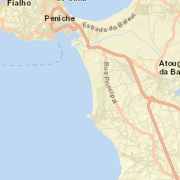 Peniche Street Map