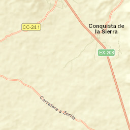 Conquista de la Sierra Street Map