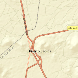 Puerto Lápice Street Map