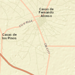 Casas de Fernando Alonso Street Map