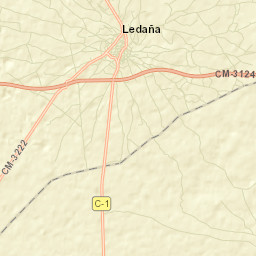 Ledaña Street Map