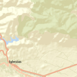 Iglesias Street Map