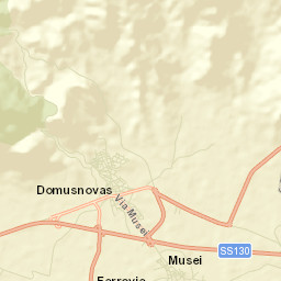 Musei Street Map
