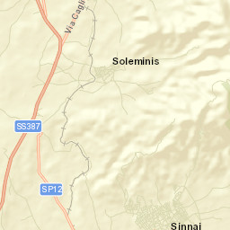 Soleminis Street Map