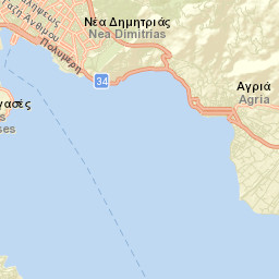 Volos Street Map
