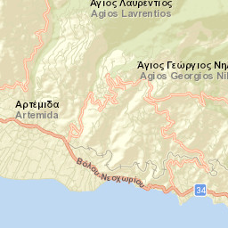 Káto Lekhónia Street Map