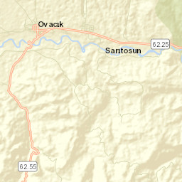 Ovacık Street Map